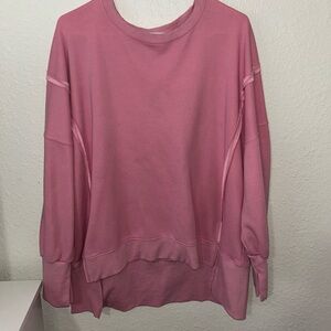 Pink sweatshirt, no tag